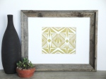 Geometric Kaleidoscope Print